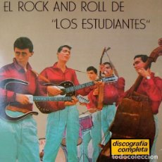 Discos de vinilo: LOS ESTUDIANTES LP VINILO EL ROCK AND ROLL DE LOS ESTUDIANTES. Lote 370069226