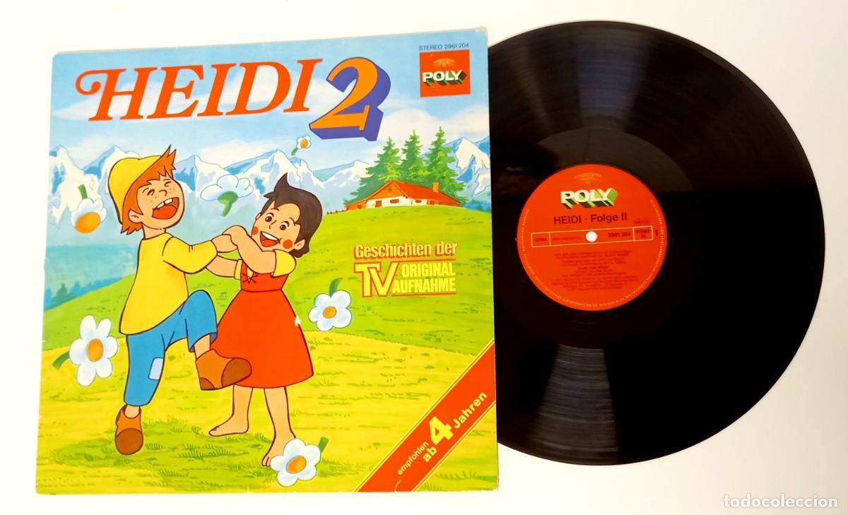 Discos de vinilo: 2 Lps Heidi (2 y 5). Poly. 1977 Printed in West Germany - Foto 3