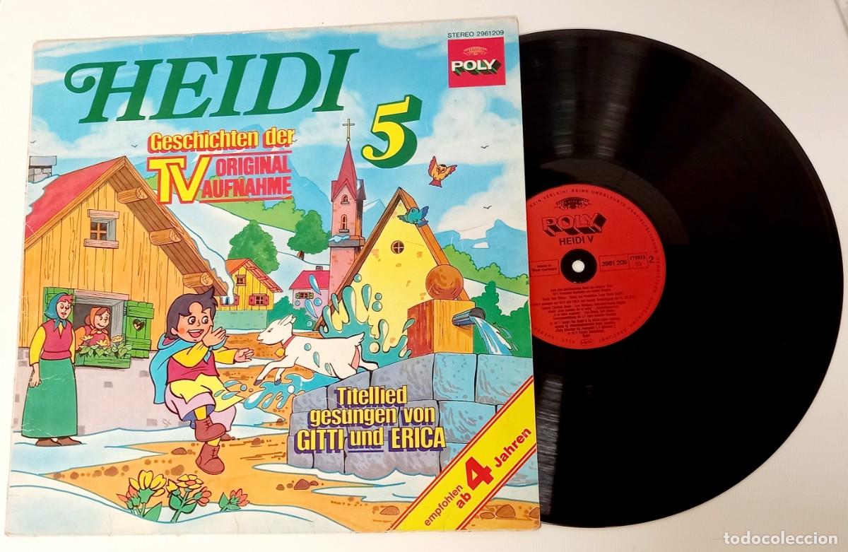 Discos de vinilo: 2 Lps Heidi (2 y 5). Poly. 1977 Printed in West Germany - Foto 4