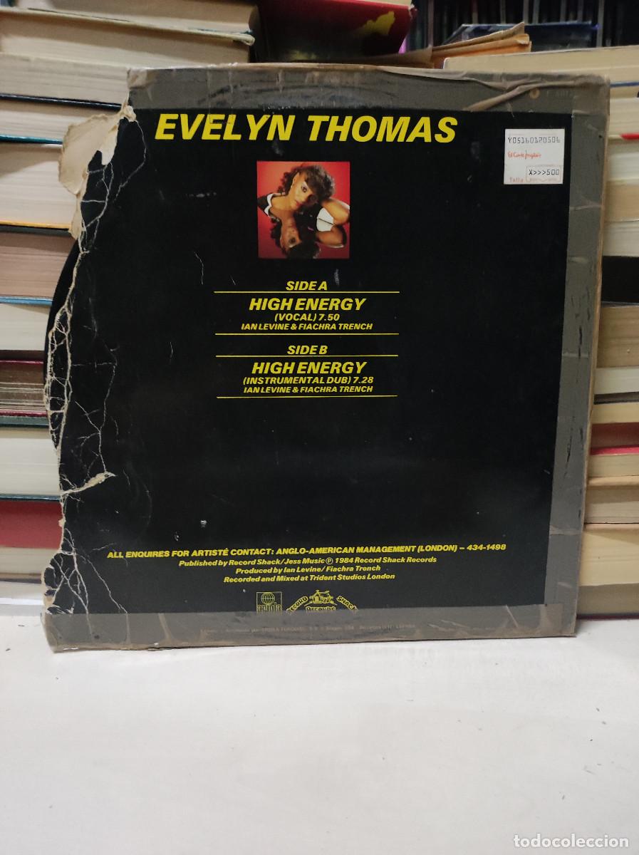 Discos de vinilo: Evelyn Thomas &ndash; High Energy - Foto 2
