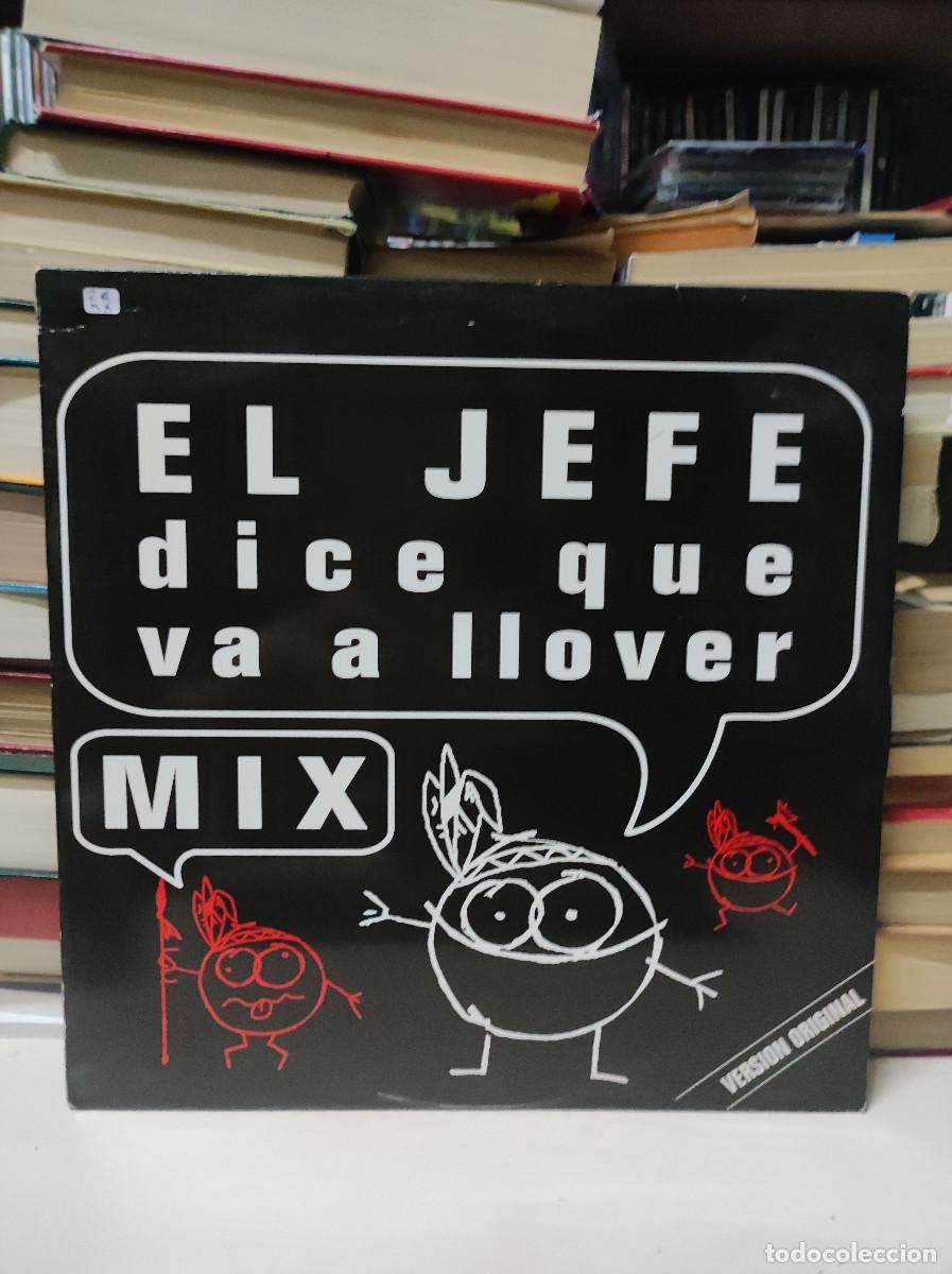 Discos de vinilo: Daniel Y La Quartet De Ba&ntilde;o Band &ndash; El Jefe Dice Que Va A Llover - Foto 1