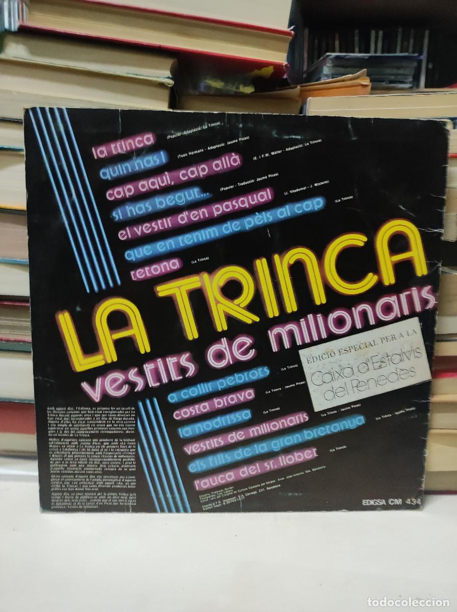 Discos de vinilo: La Trinca &ndash; Vestits De Milionaris - Foto 2