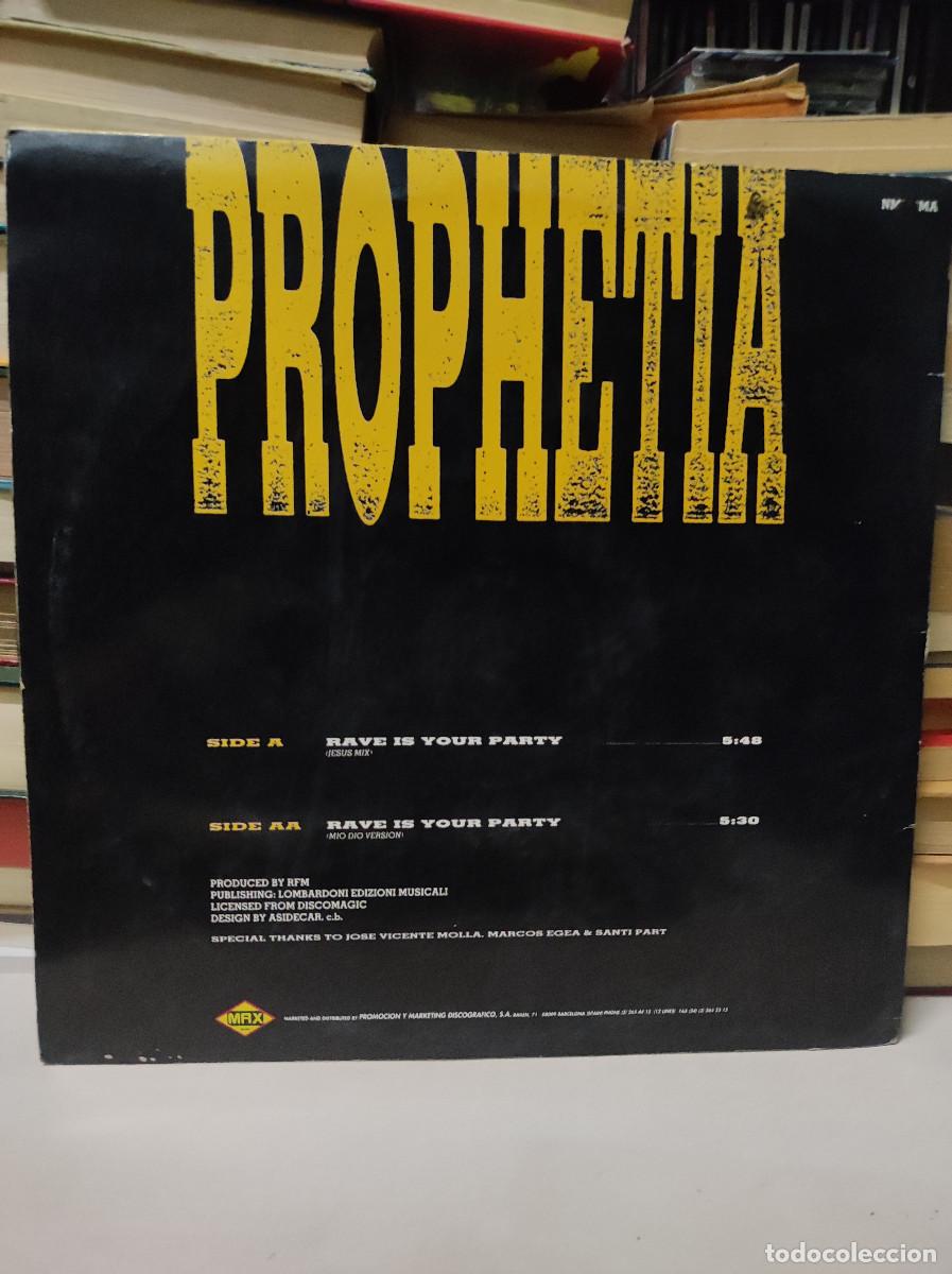 Discos de vinilo: Prophetia &ndash; Rave Is Your Party - Foto 2