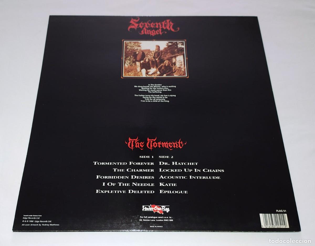Discos de vinilo: LP SEVENTH ANGEL - THE TORMENT - Foto 2