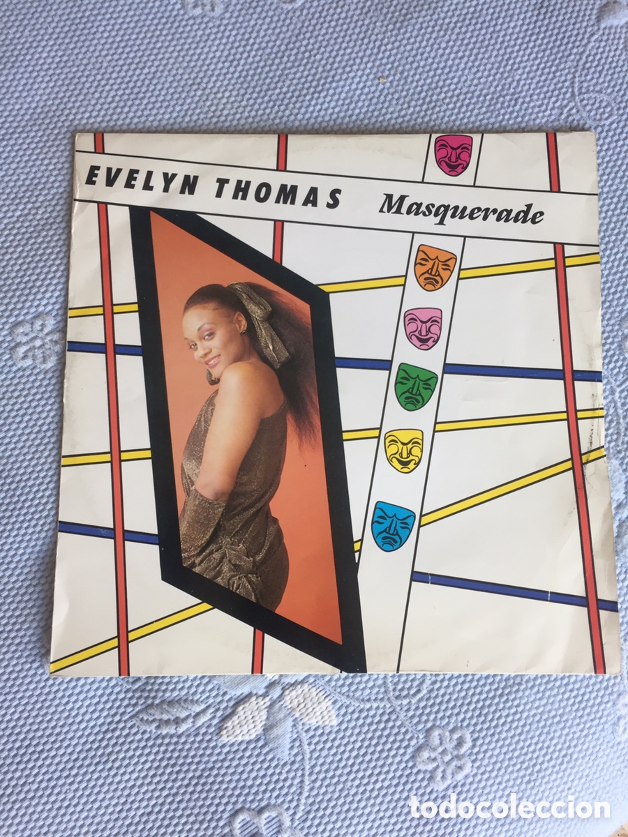 Discos de vinilo: Evelyn Thomas - Masquerade / MAXI - Foto 1