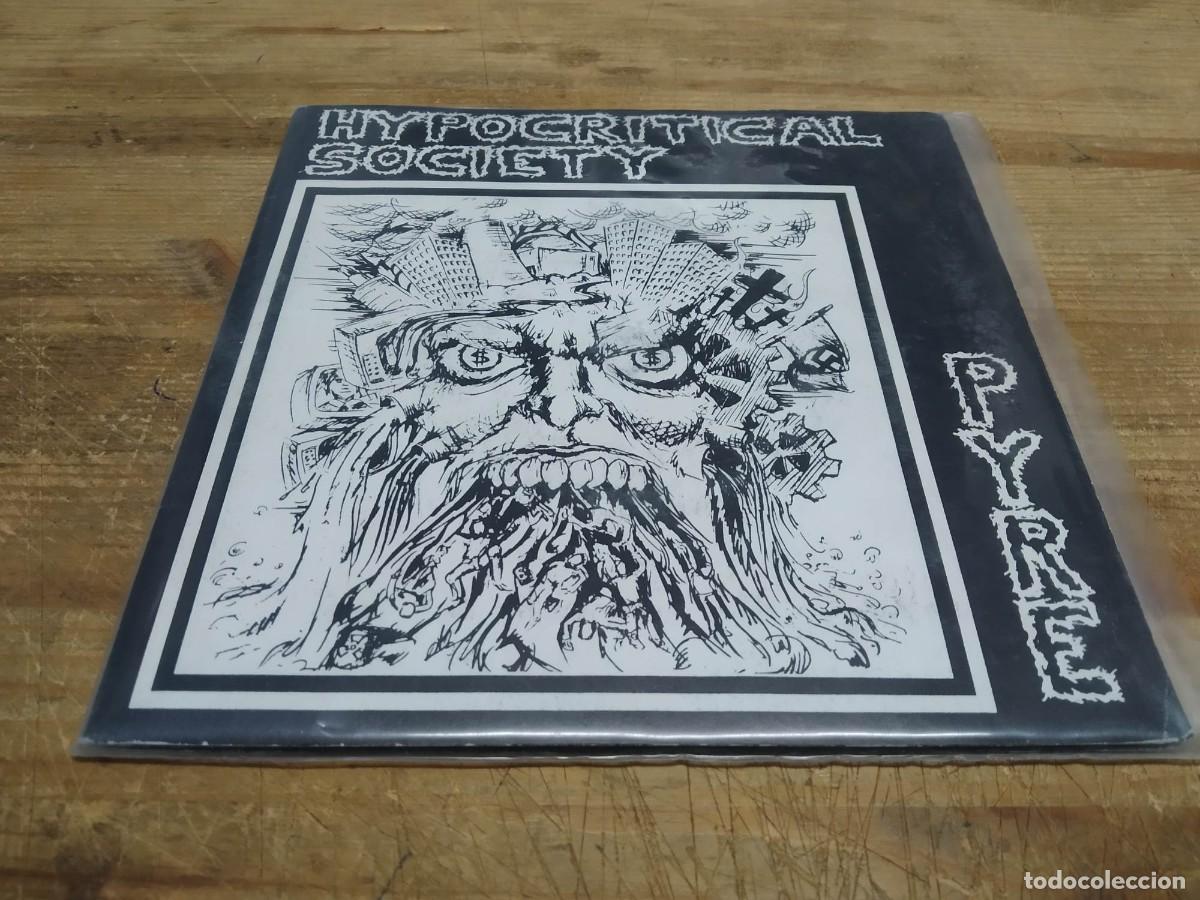 Discos de vinilo: Hypocritical Society - Pyre -DOBLE SINGLE--- - Foto 1