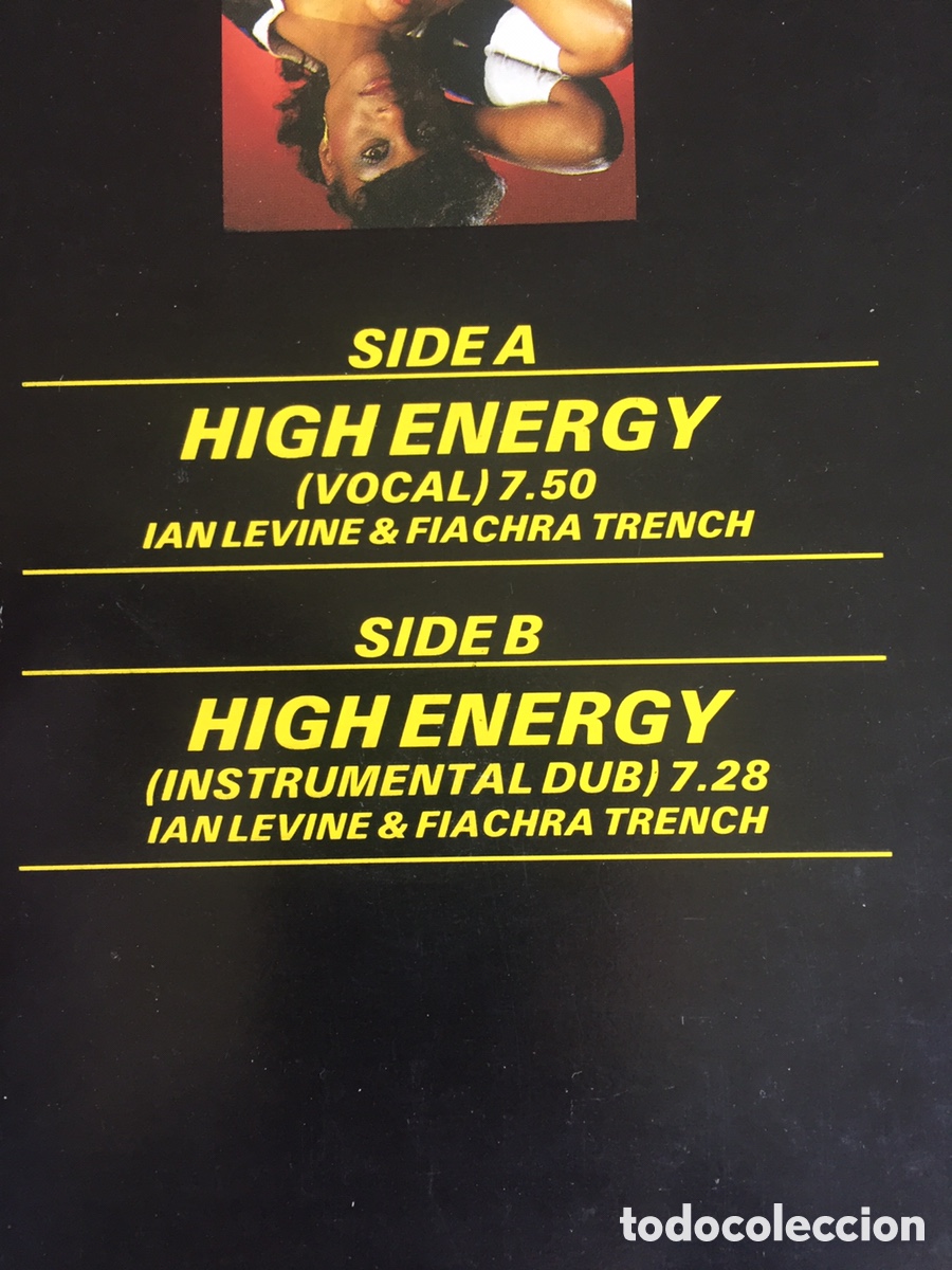 Discos de vinilo: Evelyn Thomas - High Energy / MAXI - Foto 3