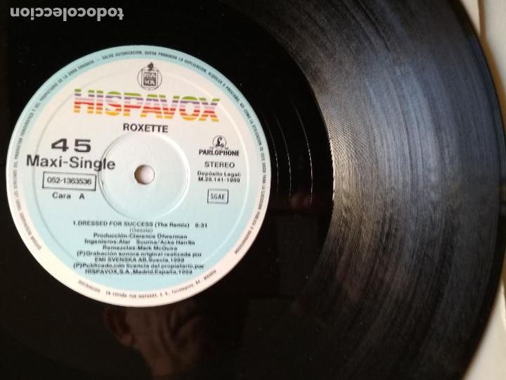 Discos de vinilo: Roxette &lrm;&ndash; Dressed For Success 1989 - Foto 2