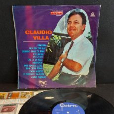 Discos de vinilo: CLAUDIO VILLA / MISMO TÍTULO / GRANADA / LP - CETRA-1967 / MBC. ***/***. Lote 370122486