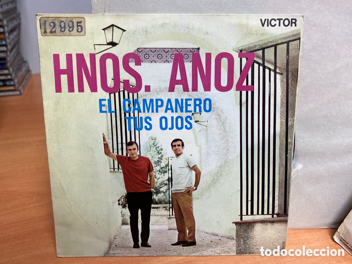 Discos de vinilo: Hermanos Anoz - El Campanero (7&rdquo;, Single) - Foto 1