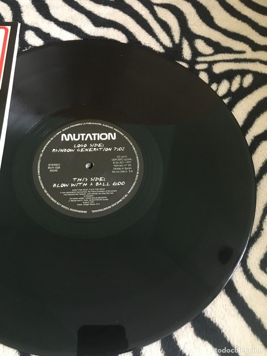 Discos de vinilo: Mutation &lrm;&ndash; Rainbow Generation / Blow With A Ball - Foto 2