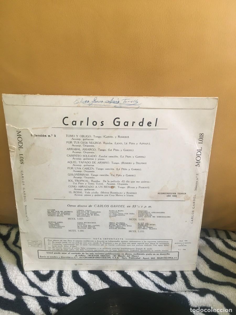 Discos de vinilo: Carlos Gardel Carlos Gardel - Foto 2
