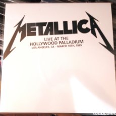 Discos de vinilo: 2 LP METALLICA - LIVE AT HOLLYWOOD PALLADIUM LOS ÁNGELES 1985. Lote 370210731