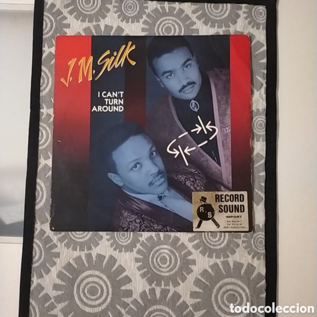 Discos de vinilo: Maxi single J.M. Silk.&nbsp;I Cant Turn Around - Foto 1