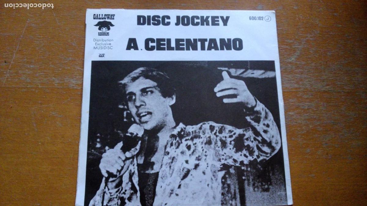 Discos de vinil: Celentano Prisenc&oacute;linensin&aacute;inci&uacute;sol SINGLE
