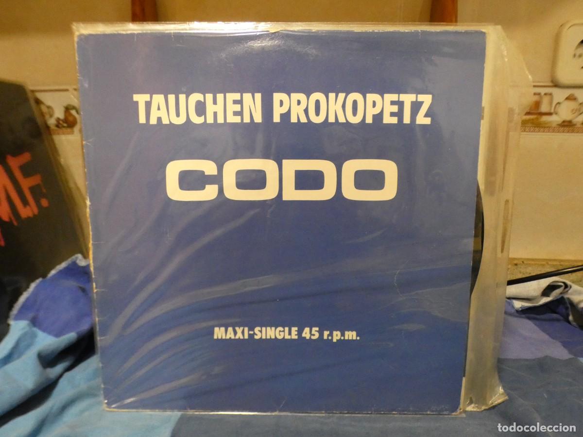 Discos de vinilo: EXPRO MAXISINGLE ESPA&Ntilde;A 1983 TAUCHEN PROKOPETZ CODO 1983 CORRECTO - Foto 1