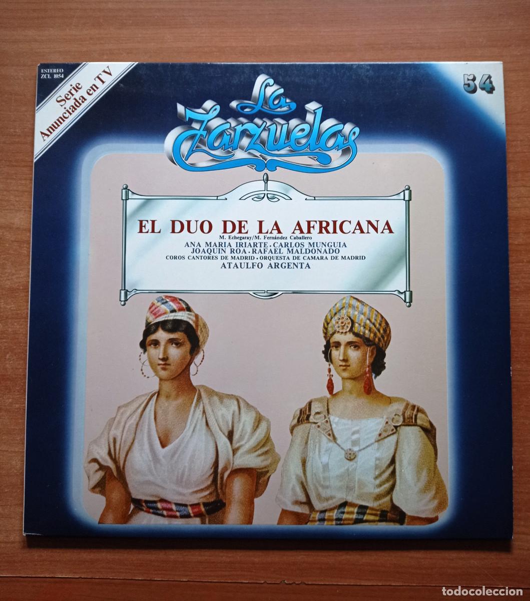 Disques de vinyle: La Zarzuela n&ordm; 54 - EL DUO DE LA AFRICANA
