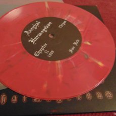 Discos de vinilo: AZAGHAL – HARMAGEDON - EP BLACK METAL 2001 VINILO COLOR