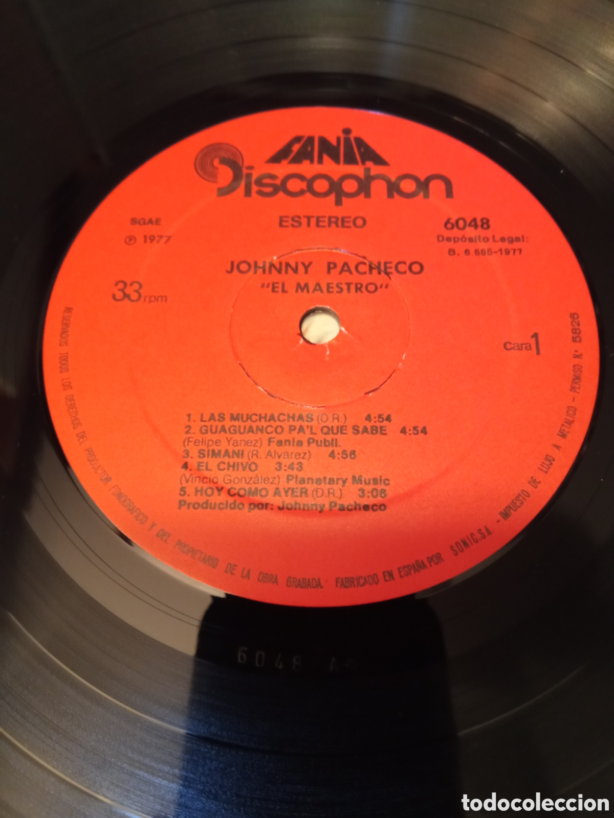 Discos de vinilo: Johnny Pacheco - El maestro - Foto 3