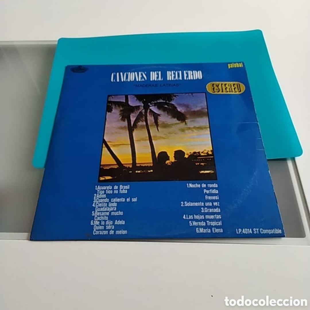 Disques de vinyle: Lp Canciones del recuerdo. Maderas latinas