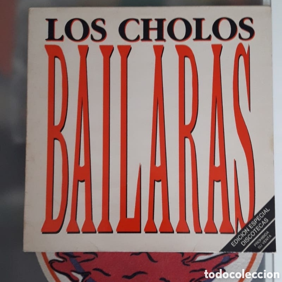 Discos de vinilo: Maxi single Los Cholos. Bailaras. SIN USAR - Foto 1