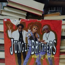 Discos de vinilo: JUNGLE BROTHERS – WHAT ”U” WAITIN' ”4”?