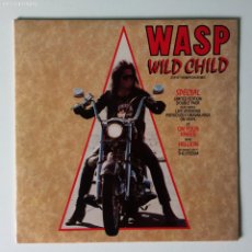 Discos de vinilo: WASP ‎– WILD CHILD (STEVE THOMPSON REMIX) , 2 VINYLS LIMITED EDITION UK 1986 CAPITOL RECORDS