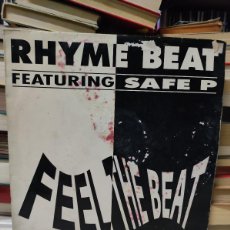 Discos de vinilo: RHYME BEAT FEATURING SAFE P – FEEL THE BEAT