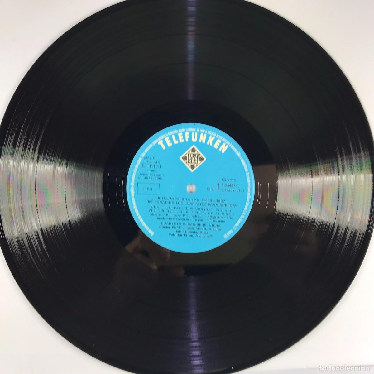 Discos de vinilo: Brahms, Alban Berg Quartett ● Complete String Quartets ● Box Set 2 x Vinyl, LP, Stereo SPAIN - Foto 7