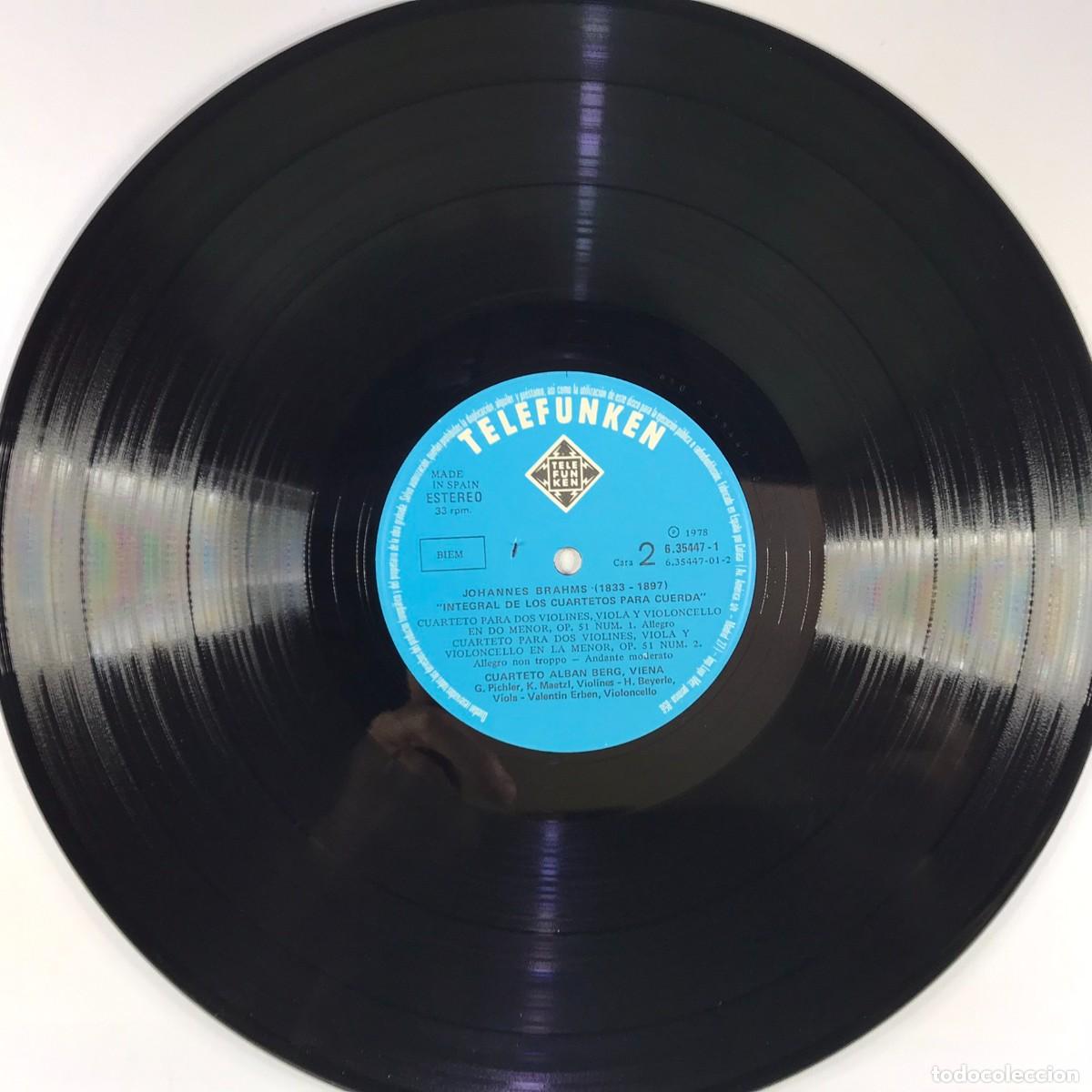 Discos de vinilo: Brahms, Alban Berg Quartett ● Complete String Quartets ● Box Set 2 x Vinyl, LP, Stereo SPAIN - Foto 11