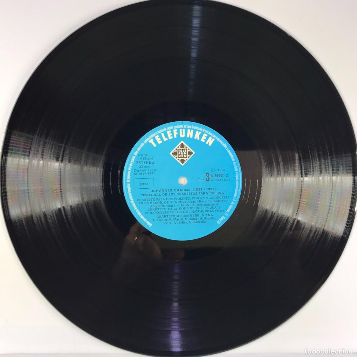 Discos de vinilo: Brahms, Alban Berg Quartett ● Complete String Quartets ● Box Set 2 x Vinyl, LP, Stereo SPAIN - Foto 15
