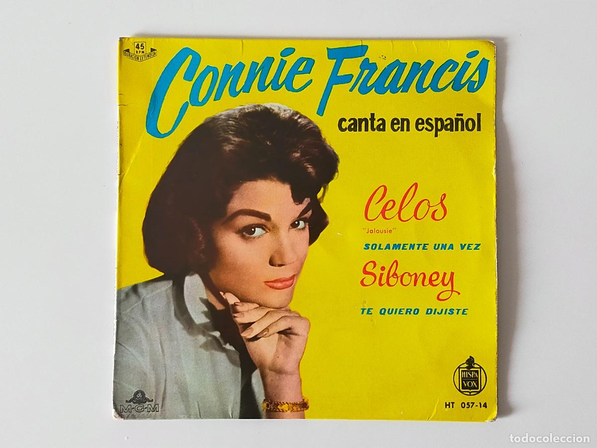Discos de vinilo: CONNIE FRANCIS: CELOS + 3, - EP. MGM HISPAVOX 1960 - Foto 1