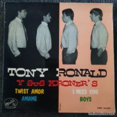 Discos de vinilo: TONY RONALD Y SUS KRONER'S - EP SPAIN 1964 TWIST AMOR (VERS BEATLES)