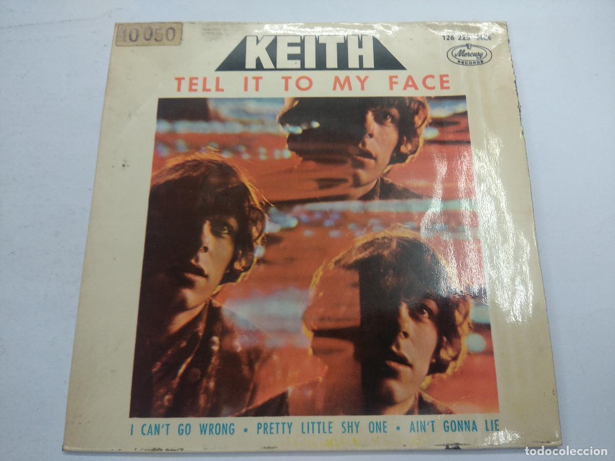 Discos de vinilo: KEITH/TELL IT TO MY FACE/SINGLE. - Foto 1
