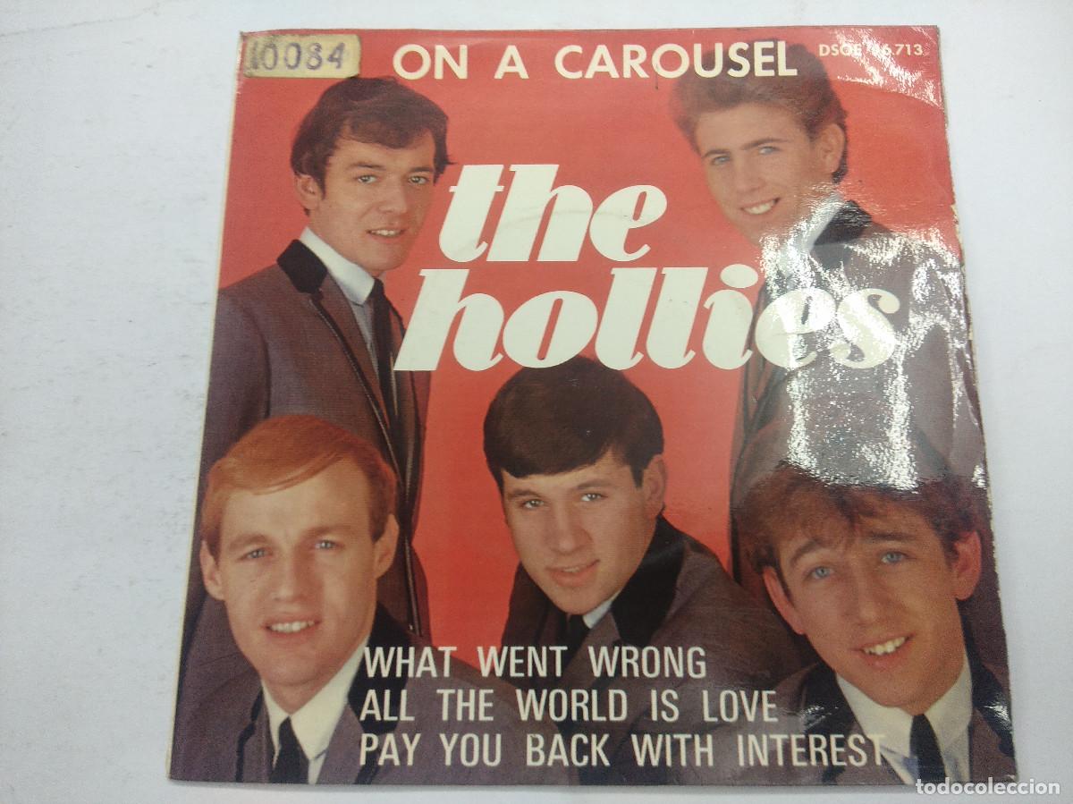Discos de vinilo: THE HOLLIES/ON A CAROUSEL/SINGLE. - Foto 1