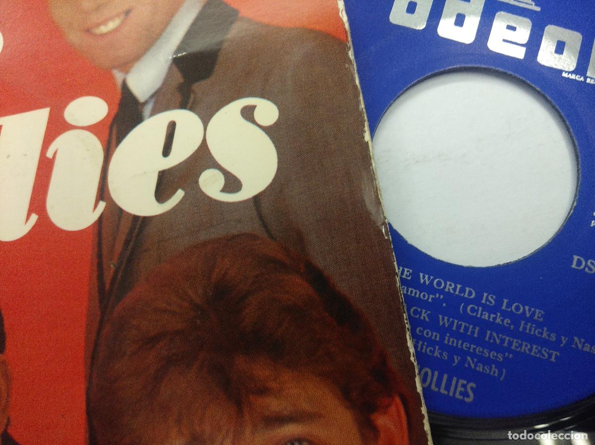 Discos de vinilo: THE HOLLIES/ON A CAROUSEL/SINGLE. - Foto 2