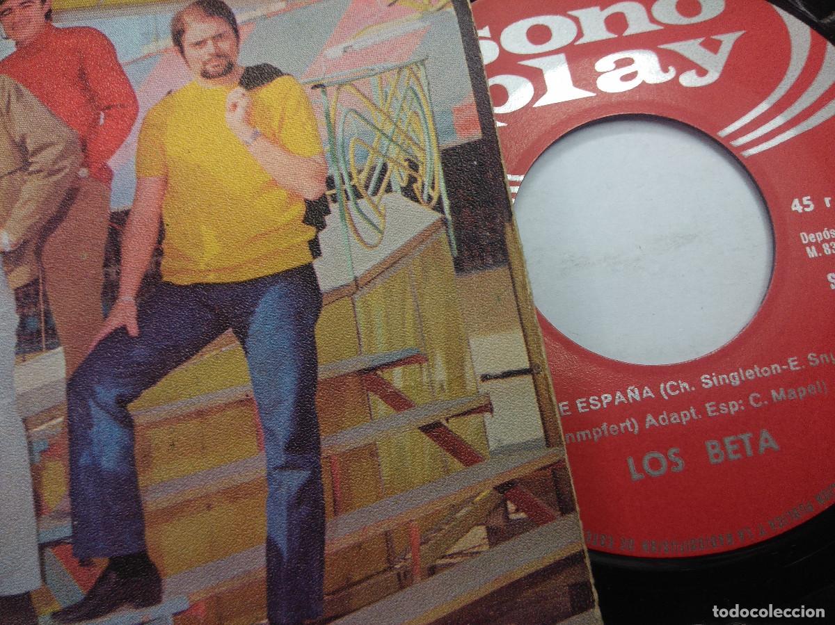 Discos de vinilo: LOS BETA/BUFALO CLUB/SINGLE. - Foto 2