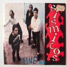 Discos de vinilo: SISMICOS- FINE- SPAIN EP 1995- EXC. ESTADO.. Lote 370554156