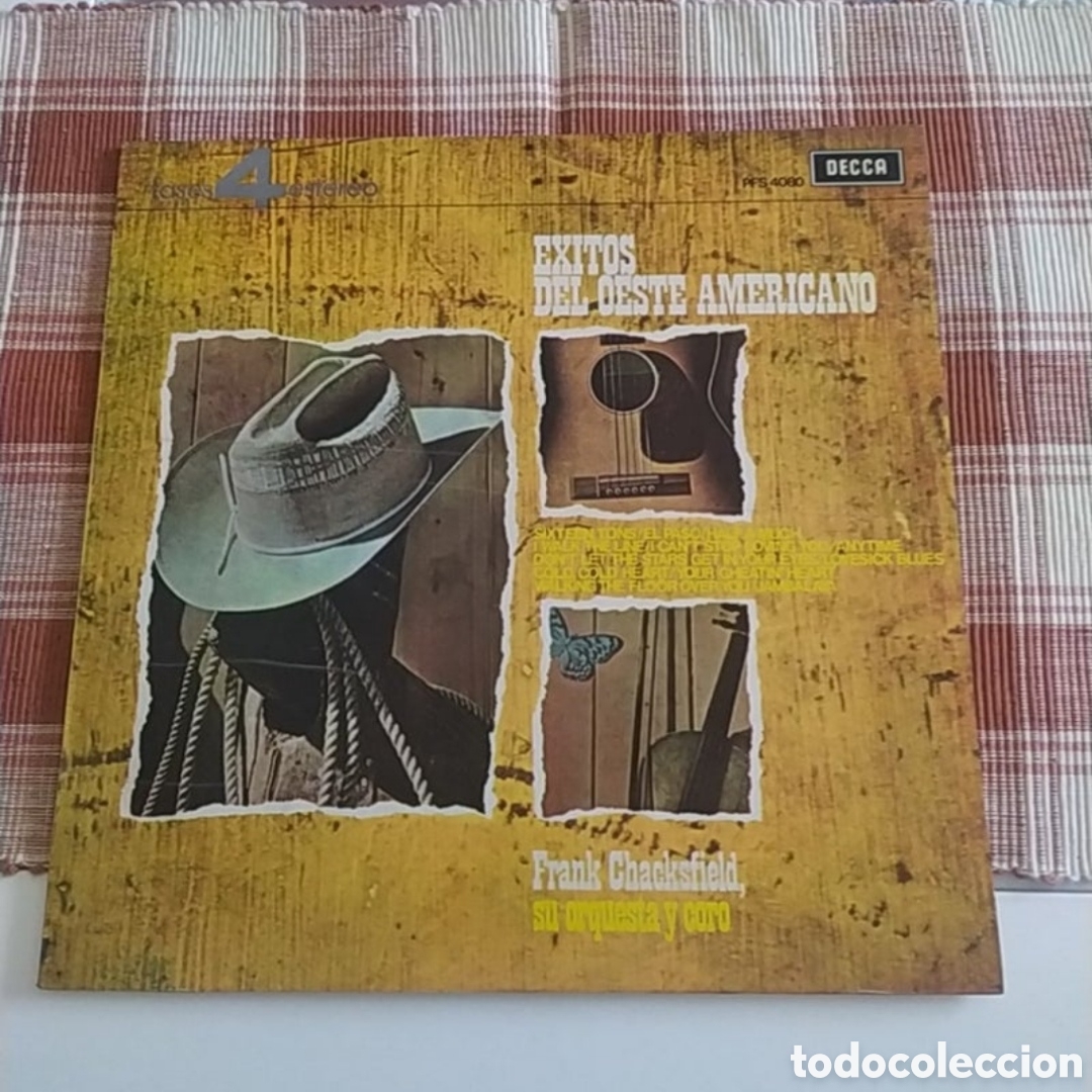 Discos de vinilo: Lp &Eacute;xitos del Oeste Americano. Frank Chacksfield, Su Orquesta&nbsp;Y&nbsp;Coro - Foto 1