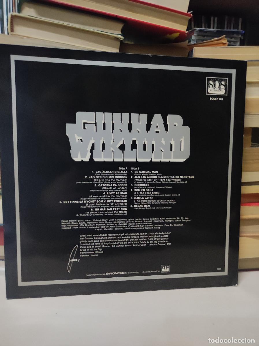 Discos de vinilo: Gunnar Wiklund &ndash; Gunnar Wiklund - Foto 2