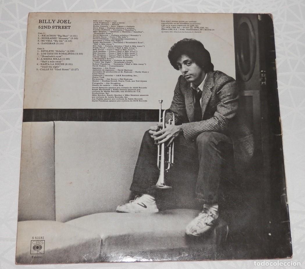 Discos de vinilo: DISCO LP DE VINILLO DE BILLY JOEL - Foto 2