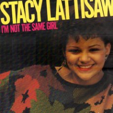 Discos de vinilo: STACY LATTISSW - I'M NOT THE SAME GIRL / LP COTILLION 1985 / MUY BUEN ESTADO RF-14427. Lote 370649126
