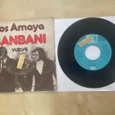 Discos de vinilo: LOS AMAYA - BANBANI 7” SINGLE VINILO 1974 SPAIN PROMO. Lote 370656141