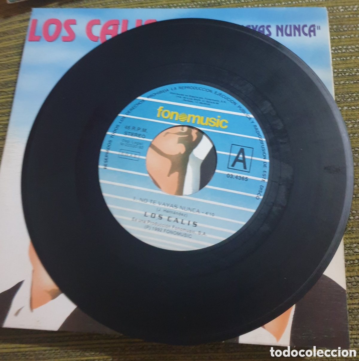 Discos de vinilo: Los Calis - no te vayas - Foto 2
