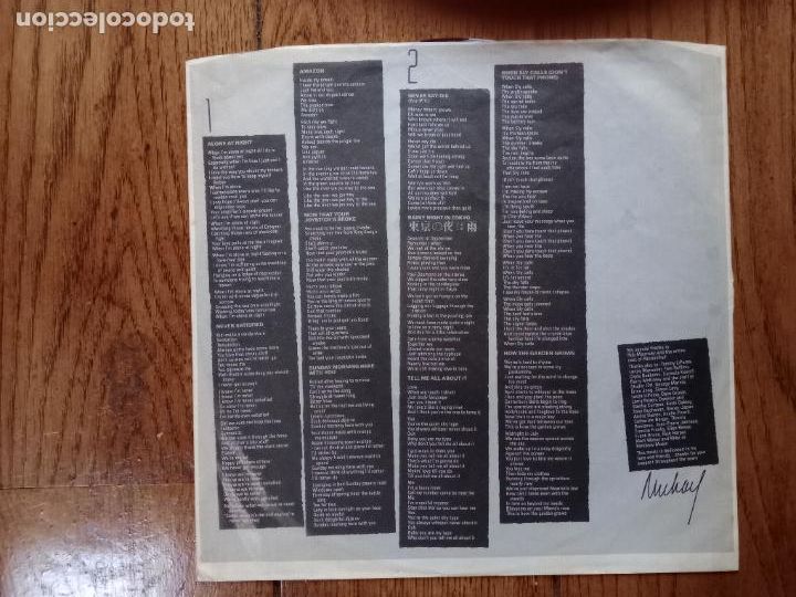 Discos de vinilo: Michael Franks - passionfruit - Foto 3