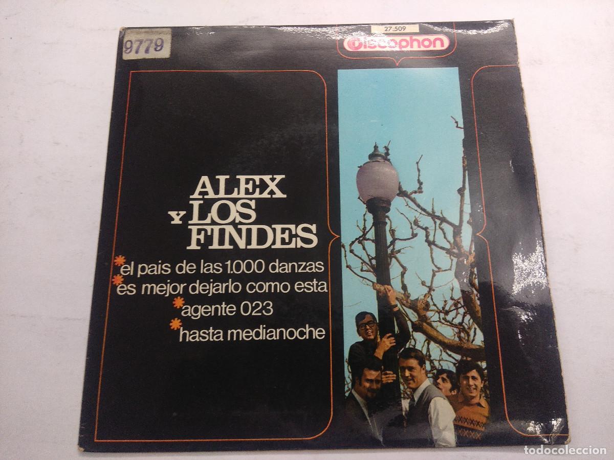 Discos de vinilo: ALEX Y LOS FINDES/EL PAIS DE LAS 1000 DANZAS/SINGLE. - Foto 1