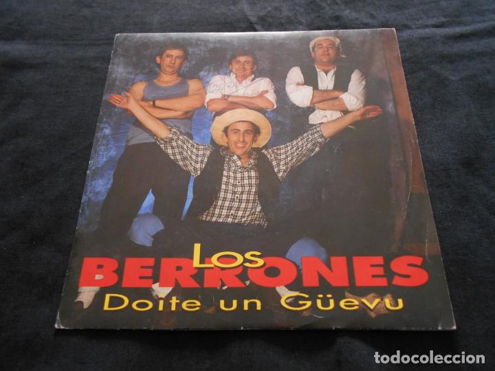 Discos de vinilo: LOS BERRONES // DOITE UN G&Uuml;EVU // PROMOCIONAL - Foto 1