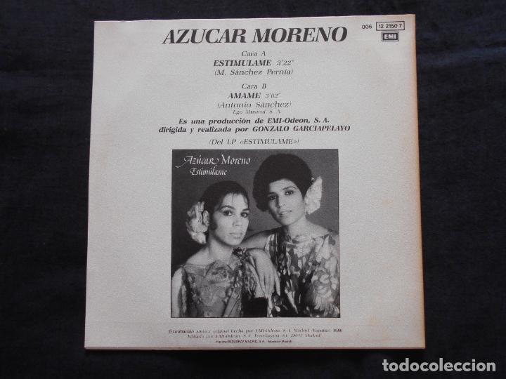 Discos de vinilo: AZUCAR MORENO // ESTIMULAME - AMAME - Foto 2