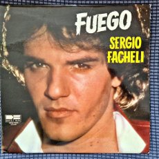 Discos de vinilo: SERGIO FACHELI - FUEGO - EDITADO POR BELTER. AÑO 1.980