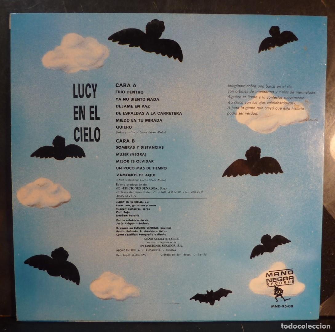 Discos de vinilo: LUCY EN EL CIELO // LUCY EN EL CIELO // 1990 // LP - Foto 2